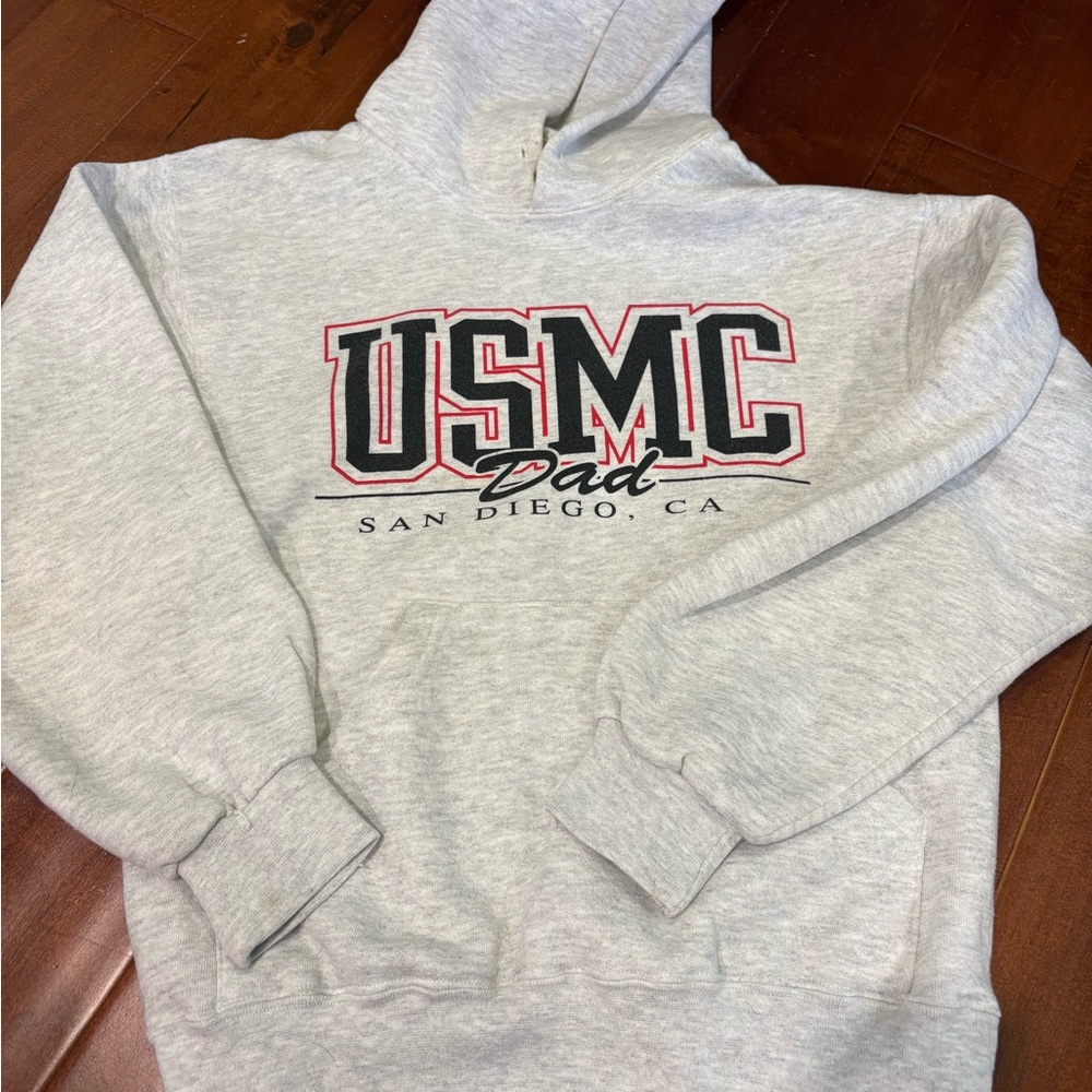 USMC Gray Hoodie